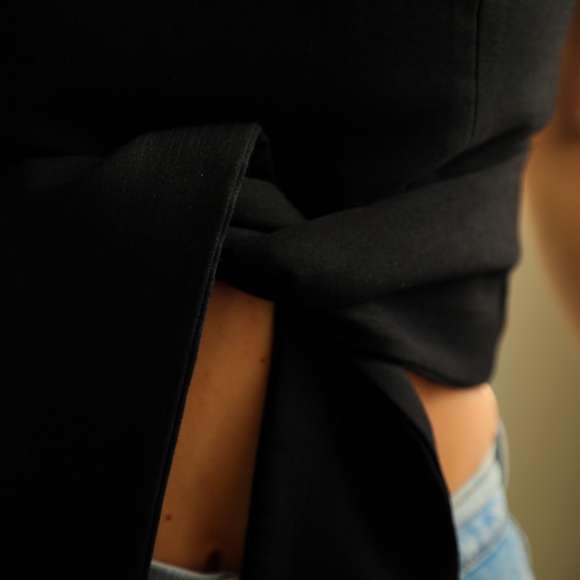 C/MEO Collective Black Crop Top - Picture 9 of 13